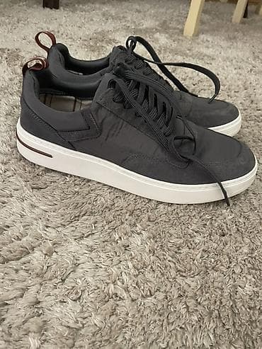 boz linza: Loro Piana kişi krosovkaları – 360 LP Flexy Walk, Made in Italy. Loro — 6