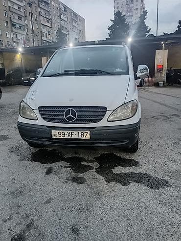 mini canqan: Mercedes-Benz Vito 111 CDI, ağ rəng, dizel miniven. Xüsusiyyətlər: - — 1