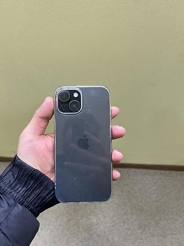 iphone 14 plus ikinci el: IPhone 15, 128 GB, Qara, Simsiz şarj, Zəmanət, Face ID — 3