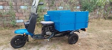 3 tekerlekli motor: Yükdaşıma üçün üçtəkərli moto muravey satilir tacili - Rəng: mavi - — 4