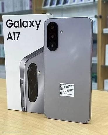a51 gence: Samsung Galaxy A17, 128 GB, rəng - Gümüşü — 1