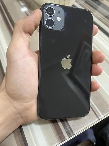 notebook kreditle satisi: IPhone 11, 64 GB, Qara, Face ID — 8