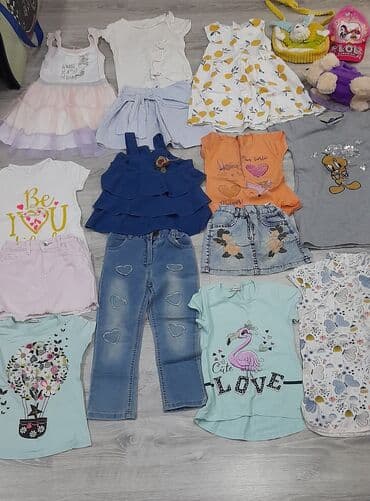 Futbolkalar: Futbolka, Qız üçün, 4 - 5 yaş — 1