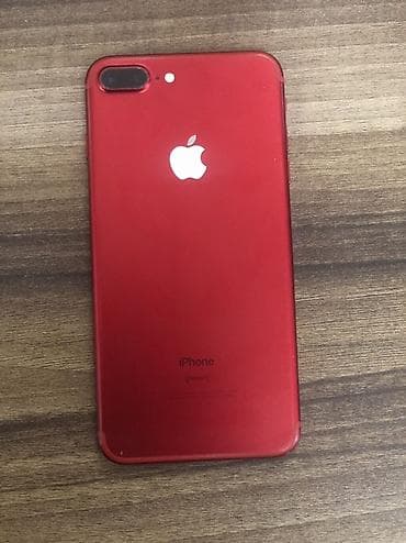 IPhone 7 Plus, Qırmızı, Barmaq izi