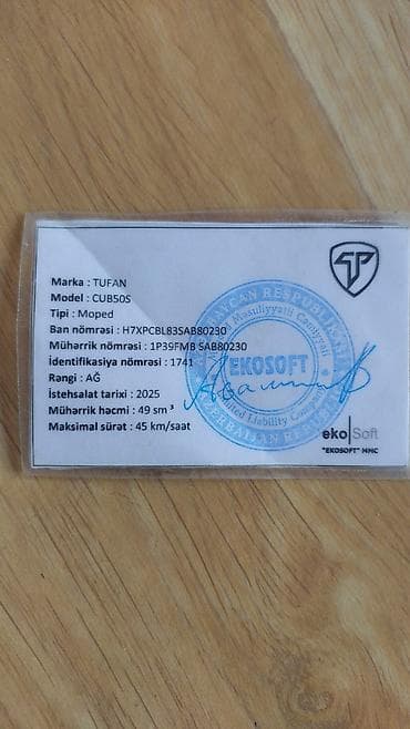golf car satilir: Tufan 50 sm3 — 1