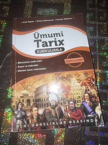 Məhsul: “Ümumi Tarix – Kurikulumla” dərs vəsaiti (2024/25-ci il nəşri) — 1