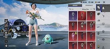 PUBG Mobile hesabı – yüksək səviyyəli, zəngin kolleksiya və nadir — 3