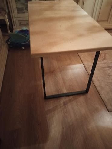 стол в кабинет руководителя: Нераскладной, Дерево, Прямоугольный стол — 3