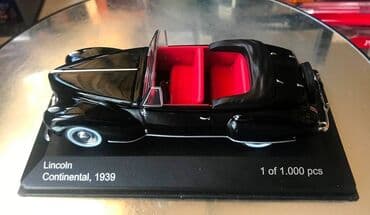 metbex tavan modelleri: Коллекционная модель Lincoln Continental black 1939 Limited Edition — 9