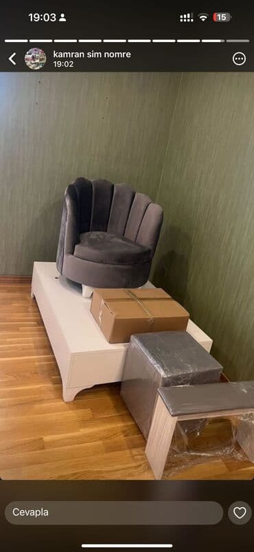 кушетка для массажа баку: Новый, Кресло для педикюра — 1