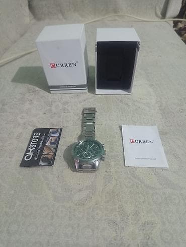 orient saati: İşlənmiş, Qol saatı, Curren, rəng - Gümüşü — 3