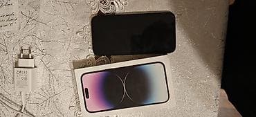iphone 12 bakida: IPhone 14 Pro Max, 128 GB, Qara, Simsiz şarj — 5