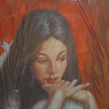 hacker şəkilləri: Katan uzrrinda yagli boya ila — 2