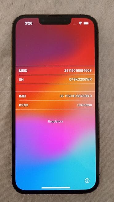 ayfo: IPhone 13 Pro, 128 GB, Graphite — 2