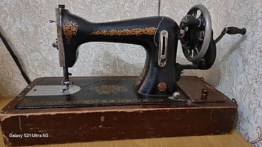 Qədim əl ilə tikiş maşın yüngül atması olur — 3