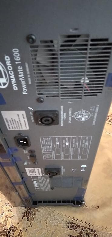 dj controller az: Orijinal dynacord 1600-2, Made in Germaniytəmirdə olmayıb — 9