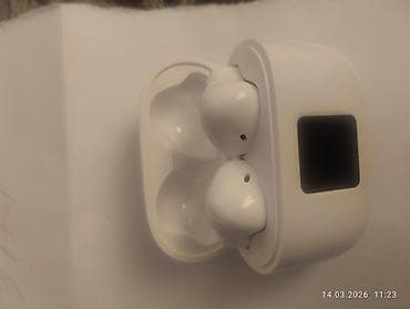 Техника для кухни: Simli göstəricili TWS Bluetooth qulaqlıq - Rəng: ağ - Form-faktor — 1