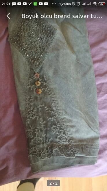 42_44 olcu.turk brendi .orijinal ketan şalvar.bel hisse lalafo.az -da 42_44 olcu.turk brendi .orijinal ketan şalvar.bel hisse