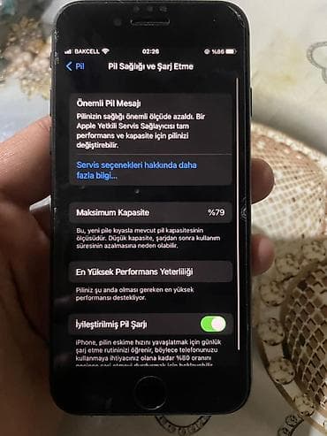 ıphone 8 ekran: IPhone 8, 64 GB, Qara, Barmaq izi — 3