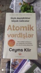 Kitab paketi – 4 adda motivasiya, sağlamlıq və bədii əsər 1) Atomik