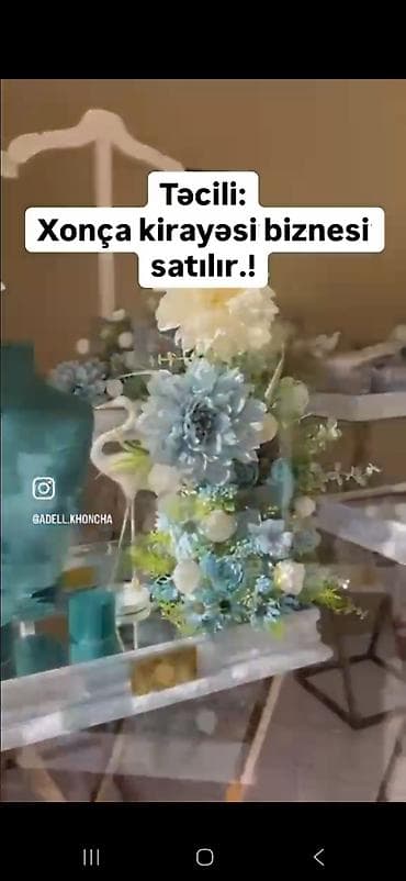 🎀 TƏCİLİ HAZIR XONÇA KİRAYƏ BİZNESİ SATILIR 🎀 💰 Qiymət: *8000 AZN* — 1