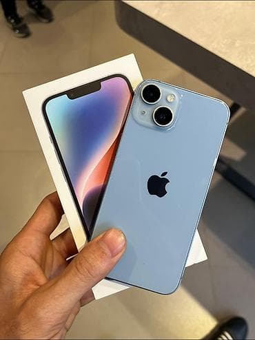 Mobil telefon və aksesuarlar: IPhone 14, 128 GB, Mavi — 1