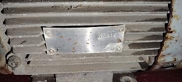 su motoru satisi: Üçfazalı elektrik mühərriki – kasnaqla Xüsusiyyətlər: - Tip: Asinxron — 2