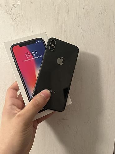 iphone 11 satış: IPhone X, 64 GB, Qara — 2