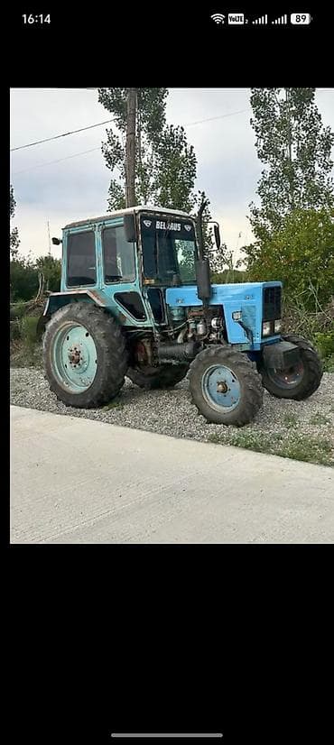 opel guzgu: Belarus MTZ 82.1 traktor - 4x4 (ön aparıcı), universal kənd — 2