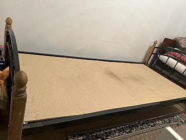 İşlənmiş, Təknəfərlik çarpayı, Bazasız, Matrassız, Siyirməsiz, Azərbaycan — 2