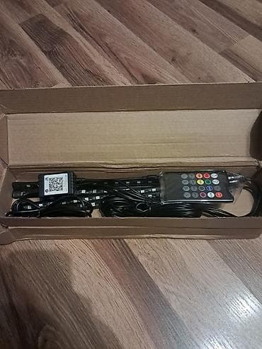 ucuz mopedler: Avtomobil üçün Telefonla idarə olunan ayağaltı işıq Xüsusiyyətlər: - — 1