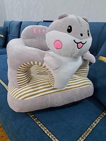 sirin ayi sekilleri: Uşaq üçün yumşaq oturacaq/kreslo - Model: peluş materialdan — 3