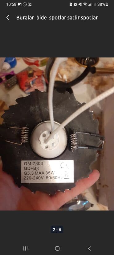 ikinci əl lüstürlər: Çılçıraq — 4