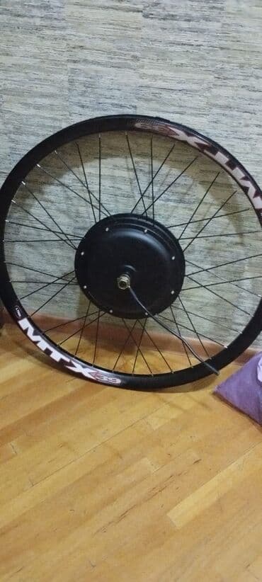 Elektrik velosiped dəsti, təkər, motor, idarəetmə bloku, ekran və qaz — 5