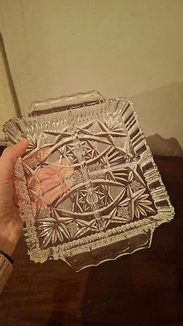 qedimi samovar: Boşqablar, Şüşə — 1