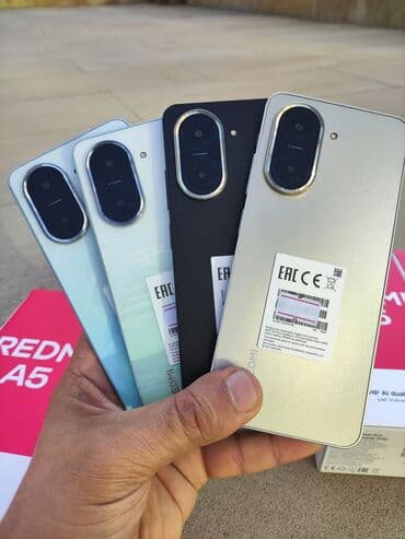 mi 11 lait: Redmi A5, 64 GB, rəng - Göy, Zəmanət — 2