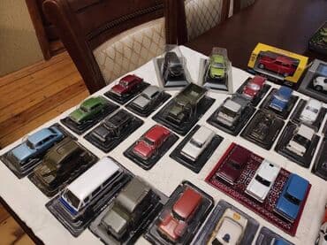 скупка масштабных моделей автомобилей: Kolleksiya satılır Ümumi 85 ədəd modeldir jurnalı ilə birlikdə 77 — 4