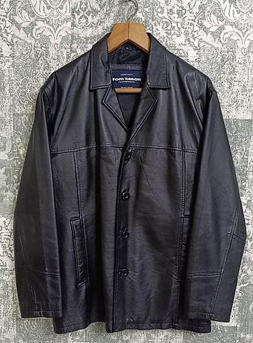 Kurtka, Dəri, Payız, XL