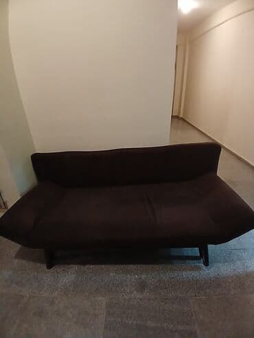 Ev üçün digər mebel: Di̇van-kravat, İşlənmiş, Açılan, Bazasız, Parça — 1