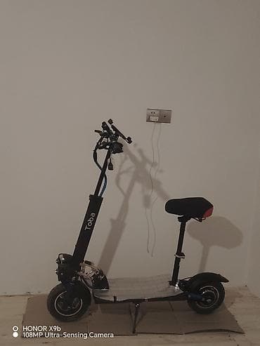 4 teker velosiped: Elektrik skuter – Toba (oturacaqlı) - Güclü elektrik mühərriki, arxa — 2