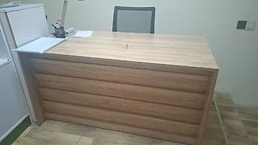 Офисные столы: Ресепшн, Прямоугольный стол — 1