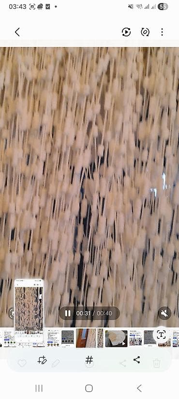 AG RENGDE. TORLU PERDE. EN 3 m. GİYMET. 20 man