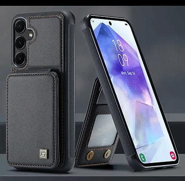 Видеоигры и приставки: Samsung Galaxy A 14 üçün çoxfunksiyalı telefon qabı (pulqabı tipli) - — 2