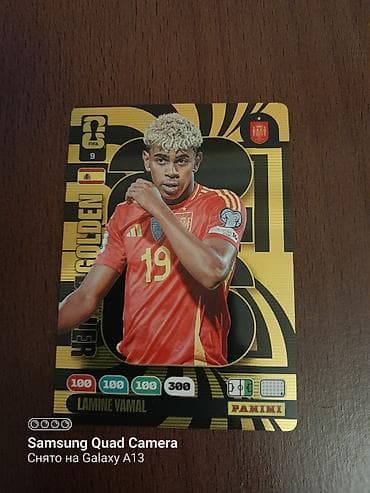 fifine: Panini Adrenalyn XL kolleksiya kartı – “Golden Baller” seriyası - — 1