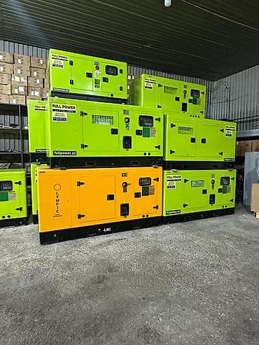 Sənaye tipli səssiz dizel generatorları - Brend: FULL POWER (üstündə