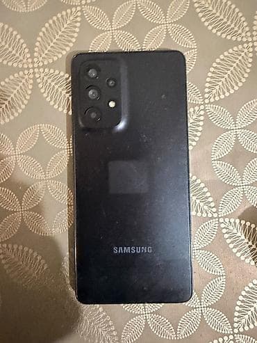 Samsung Galaxy A53 5G, 256 GB, rəng - Qara, İki sim kartlı