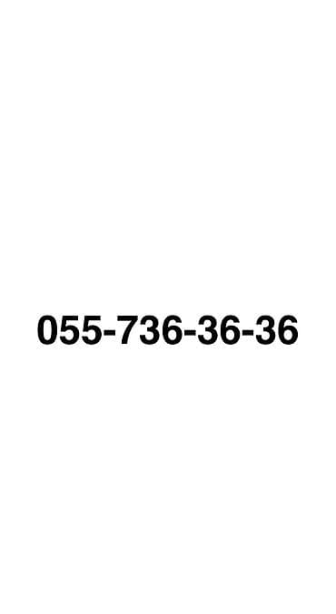 Nömrə: ( 055 ) ( 7363636 ), İşlənmiş