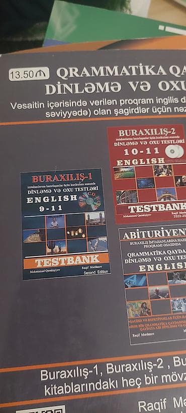 Məhsul: “Abituriyent-1: İngilis dili – Qrammatika Qaydaları, Dinləmə — 2