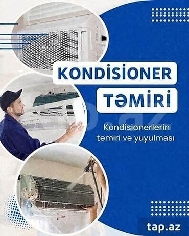 seyf qapi bərpası: Təmir, Split kondisionerlər, Təmizləmə — 1