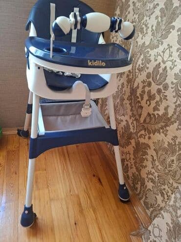 Oyuncaqlar: Usaq yemek masasi.KİDİLO Cemi 2.3 defe evde qoyulub tezedir.Qiymet 55 — 2